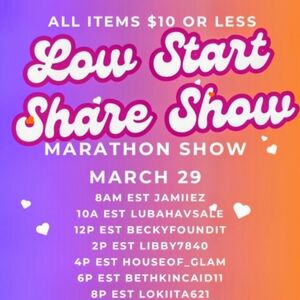 𝐋𝗢𝗪 𝗦𝗧𝗔𝗥𝗧 $𝟭𝟬 & ⬇️𝗨𝗡𝗗𝗘𝗥 𝗦𝗛𝗔𝗥𝗘 𝗧𝗥𝗔𝗜𝗡